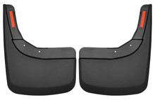 Husky Liners 19-23 Chevrolet Silverado 1500 (Excl. ZR2/TBoss) Rear Mud Guards - Black - 59261