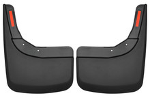 Husky Liners 19-23 Chevrolet Silverado 1500 (Excl. ZR2/TBoss) Rear Mud Guards - Black - 59261