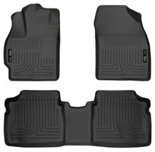 Husky Liners 10-12 Toyota Prius WeatherBeater Combo Black Floor Liners - 98921