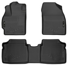 Husky Liners 10-12 Toyota Prius WeatherBeater Combo Black Floor Liners - 98921