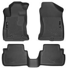Husky Liners 2017 Subaru Impreza Weatherbeater Black Front & 2nd Seat Floor Liners - 99661