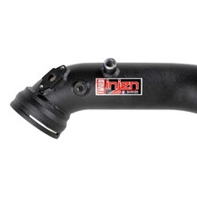 16-20 BMW L6-3.0L/ Turbo/ Twin Turbo/L4-2.0L/ L6-2.5L Wrinkle Black Turbo SES Intercooler Pipes - SES1128ICPWB