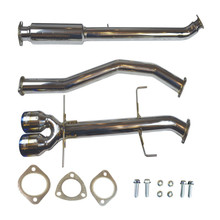 Injen 17-20 Honda Civic Si 1.5L Turbo (Sedan Only) 3in Cat-Back Stainless Steel Exhaust - SES1581TT