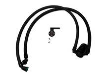 J&L 2021-2025 Ford F-150 3.5L Passenger Side Oil Separator 3.0 - Black Anodized - 3028P-B