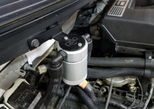 J&L 11-14 Ford F-150/Ford F-150 Raptor 6.2L Passenger Side Oil Separator 3.0 - Clear Anodized - 3036P-C