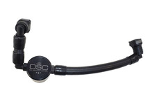 J&L 11-17 Ford Mustang V6 Passenger Side Oil Separator 3.0 V2 - Black Anodized - 3050P-B