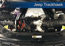 J&L 15-25 Dodge Hellcat/Demon 6.2L Hemi Passenger Side Oil Separator 3.0 - Black Anodized - 3060P-B