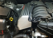 J&L 11-24 Dodge Charger SRT 6.4L Hemi Passenger Side Oil Separator 3.0 - Black Anodized - 3063P-B