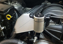 J&L 11-24 Dodge Charger SRT 6.4L Hemi Passenger Side Oil Separator 3.0 - Clear Anodized - 3063P-C