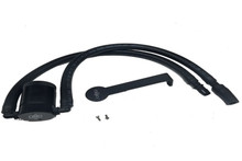 J&L 12-17 Jeep Wrangler JK 3.6L Passenger Side Oil Separator 3.0 - Black Anodized - 3064D-B
