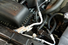J&L 09-18 Ram 1500 5.7L Passenger Side Oil Separator 3.0 - Black Anodized - 3065P-B