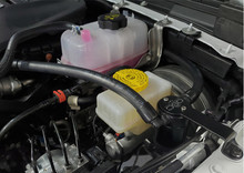 J&L 18-24 Jeep Wrangler JL 3.6L Driver Side Oil Separator 3.0 - Black Anodized - 3069D-B