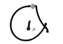 J&L 18-24 Jeep Wrangler JL 3.6L Driver Side Oil Separator 3.0 - Clear Anodized - 3069D-C