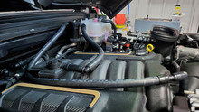 J&L 2021-2024 Jeep Wrangler 392 Oil Seperator 3.0 Passenger Side - Black Anodized - 3072P-B