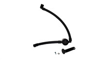 J&L 2021-2024 Ford Bronco 2.7L 3.0 Oil Separator Passenger Side- Black - 3073P-B