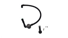 J&L 16-24 Dodge Durango / Jeep Grand Cherokee 3.6L Oil Separator 3.0 Passenger Side - Black Anod - 3074P-B