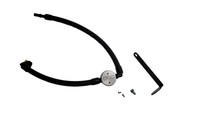 J&L 2021.5-2024 Ford Bronco 2.3L EcoBoost Oil Separator 3.0 Passenger Side - Clear Anodized - 3075P-C