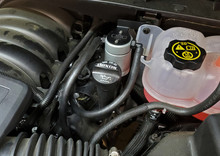 J&L 19-25 Chevrolet Silverado/GMC Sierra 1500 5.3L V8 Driver Side Oil Separator 3.0 - Clear Anod - 3086D-C