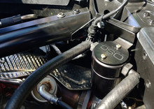 J&L 20-24 Chevrolet Corvette 6.2L LT2 Targa Top Passenger Side Oil Separator 3.0 - Black Anodize - 3088P-B