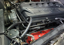 J&L 20-24 Chevrolet Corvette 6.2L LT2 Targa Top Passenger Side Oil Separator 3.0 - Clear Anodize - 3088P-C