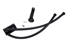 J&L 20-25 Chevy Silverado/GMC Sierra 2500/3500 6.6L Drivers Side Oil Separator 3.0 - Black Anodi - 3089D-B