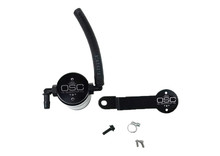 J&L 17-21 Honda Civic Type R Passenger Side Oil Separator 3.0 - Black Anodized - 3100P-B