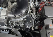 J&L 05-24 Toyota 4Runner 4.0L Driver Side Oil Separator 3.0 - Black Anodized - 3107D-B