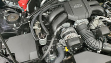 J&L 22-24 Subaru BRZ/GR86 2.4L Passenger Side Oil Separator 3.0 - Clear Anodized - 3117P-C
