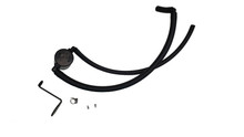 J&L 22-24 Hyundai Elantra N 2.0L Oil Separator 3.0 Passenger Side - Black Anodized - 3119P-B