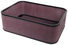 K&N Custom Racing Assembly Carbon Fiber Air Box w/o Base - Large - 100-8564