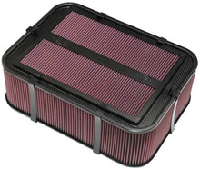 K&N Custom Racing Assembly Carbon Fiber Air Box - Large - 100-8567