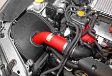 K&N 2015 Subaru WRX-STI 2.5L H4 Red Typhoon Short Ram Intake - 69-8007TWR