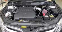 K&N 07-10 Toyota Camry V6-3.5L Silver Typhoon Short Ram Intake - 69-8611TS