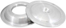 K&N 16in Spun Aluminum Top & Bottom Plate - 85-6852