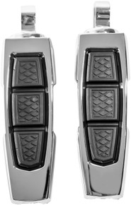 Kuryakyn Enygma Pegs With Adapter - Chrome - 10030-1