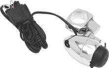 Kuryakyn Electrical Power Point With 1-1/4in Bar Mount Chrome - 1476