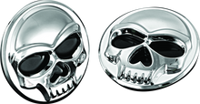 Kuryakyn Universal Zombie Medallions 2in Diameter Chrome - 1491