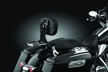 Kuryakyn Multi-Purpose Backrest Black & Chrome - 1661