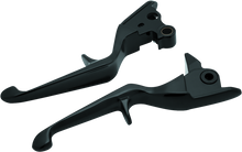 Kuryakyn Trigger Lever Set 08-13 Touring Cable Gloss Black - 1846