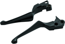 Kuryakyn Boss Blades Lever Set 96-Up Cable Gloss Black - 1847