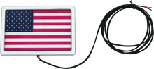 Kuryakyn Freedom Flag LED 4in X 6in Chrome - 2891