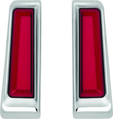 Kuryakyn Tracer L.E.D. Inserts For Saddlebag Supports Chrome - 2900