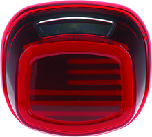 Kuryakyn Freedom Taillight Red Lens With License Light - 2924