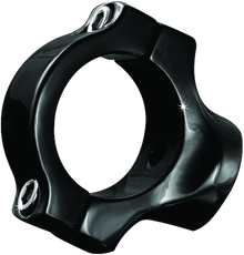 Kuryakyn Side Mount License Plate Holder Clamp 18-Up Softails Gloss Black - 3121