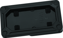 Kuryakyn Nova Side Mount License Plate Frame Gloss Black - 3142