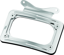 Kuryakyn Curved License Plate Mount Chrome - 3157