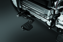 Kuryakyn Ergo III Adjustable Mount With Trident Dually ISO Pegs Gloss Black - 3990