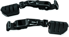 Kuryakyn Ergo II Trident Dually ISO Pegs With Long Arms Gloss Black - 3995