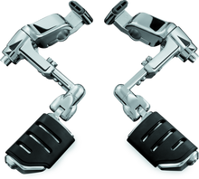 Kuryakyn Ergo III Adjustable Mount With Trident Dually ISO Pegs Chrome - 4081