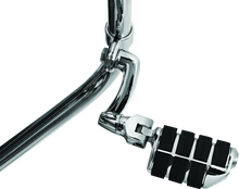 Kuryakyn Longhorn Offset Dually ISO Peg With 1-1/2in Clamp Chrome - 4574